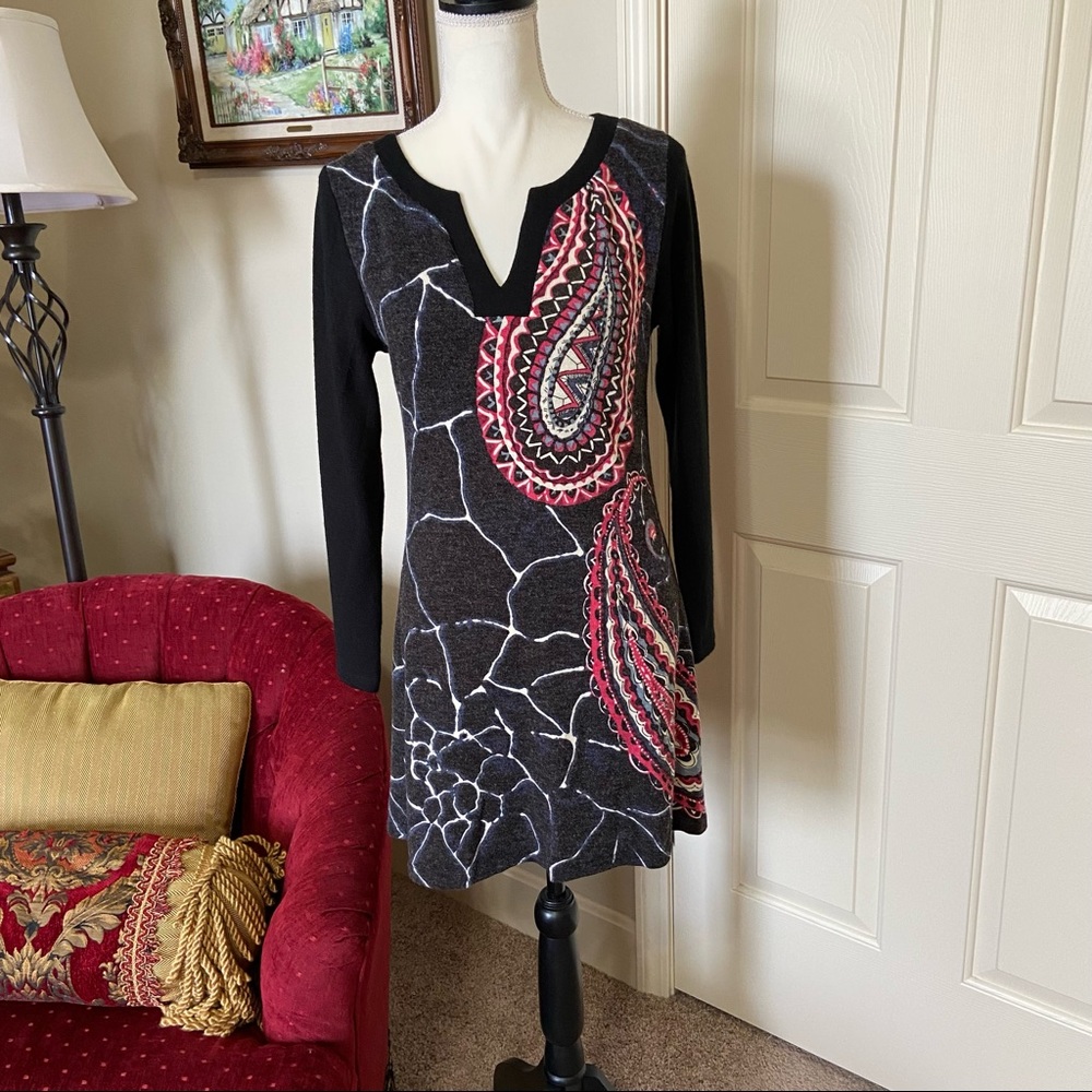 Aryeh Paisley Print Dress